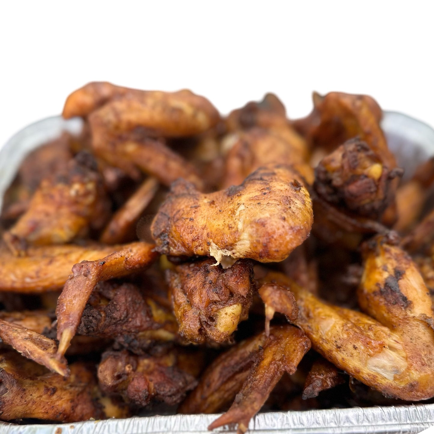 1/2 Tray Beef Suya & 1/2 Tray Chicken Wings